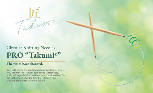 Clover Pro Takumi Bamboo Circular Needles