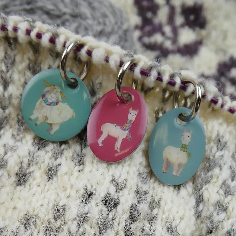 Emma Ball Stitch Markers - Knitters